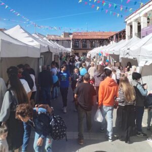 Tapas de chocolate en el Espacio Gastronómico de la Feria del Chocolate de Pinto